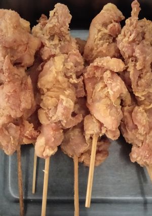 Foto resep Sate ayam krispi