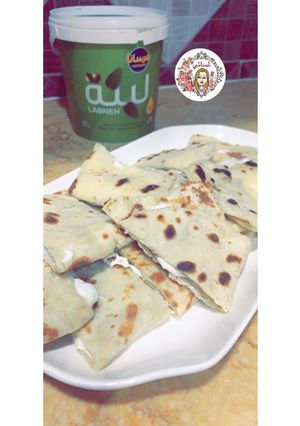 صورة لوصفة مناقيش الصاج