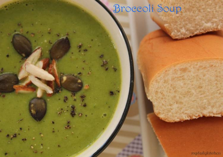 Simple Way to Prepare Any Night Of The Week Broccoli Soup