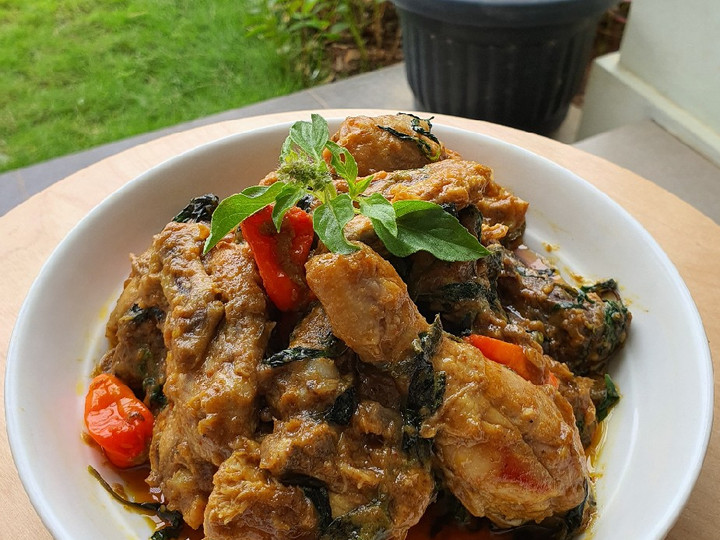 Resep Ayam kemangi bumbu kuning Wajib Dicoba