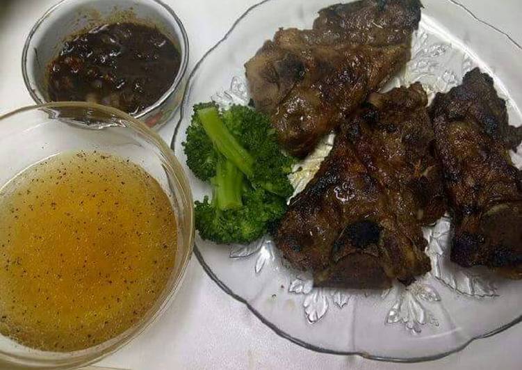 Bahan-bahan Javanese Grill Lamb Chop /Kambing yang enak Untuk Jualan