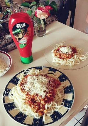 Makaróni darálthússal recept fotója