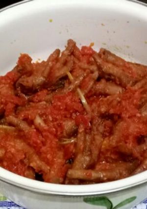 Foto resep Ceker empuk Balado