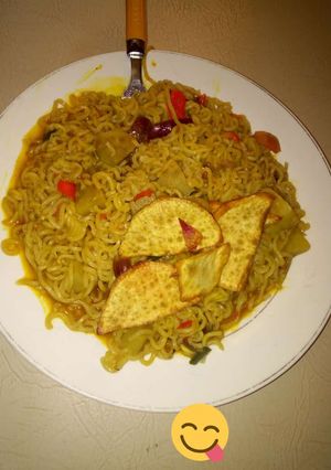 A picture of Indomie.