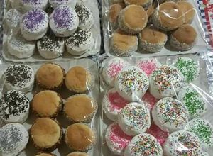 Una foto de Tapas de galletitas o Alfajores de amoniaco