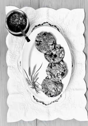 Una foto de Galletas de avena y durazno fresco 🍑 sin azúcar