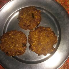 A picture of Whole wheat vada.