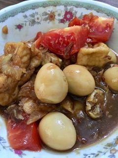 Foto resep Semur tahu telur puyuh
