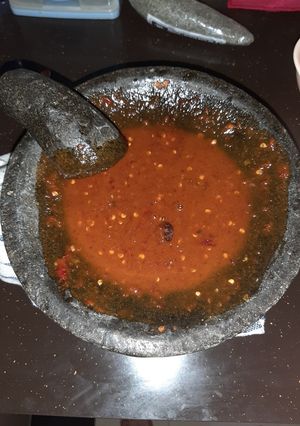 Foto resep Sambal Rujak Kangkung
