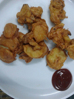 A picture of Crispy and Spicy Pakode.