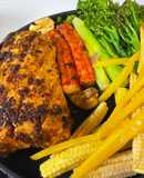 Cá cờ nướng sate