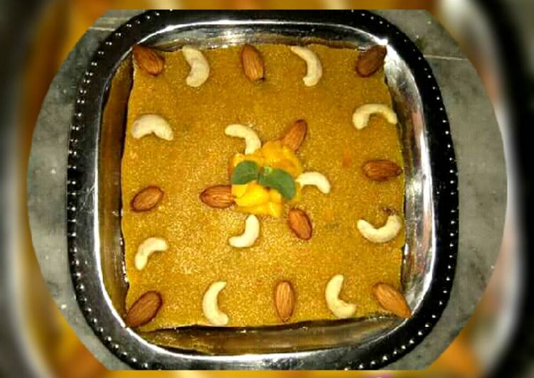 Mango suji halwa