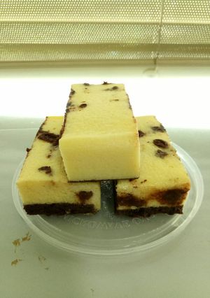 Foto resep Choco cheseecake nutrijell kukus (keto)