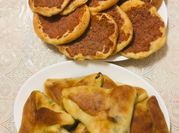 A picture of all purpose flour water and egg