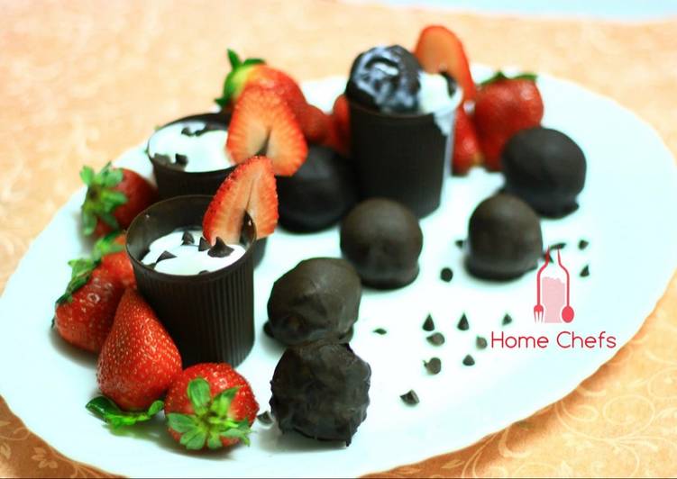 Steps to Prepare Perfect Choco cups and cake pops