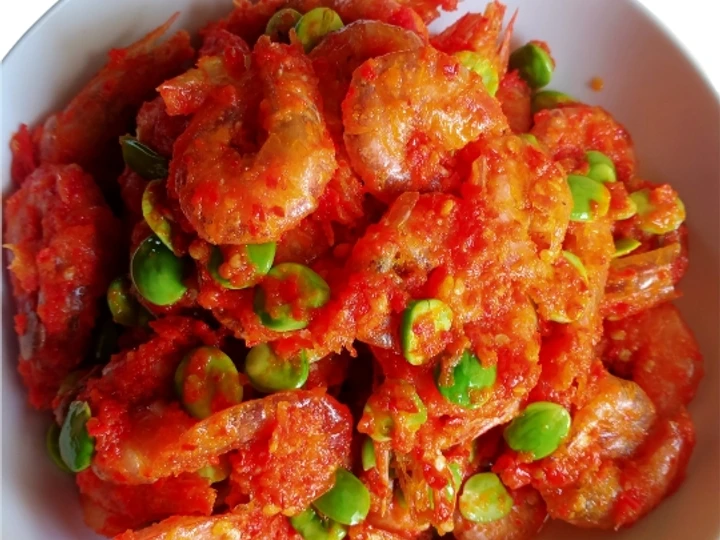 Easy Steps Prepare Recipes Sambel Udang Pete the Awesome  Make You Drink.