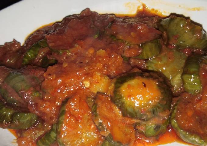 Resep Terong Balado Masakan Rumahan Sederhana Oleh Farida Cooking Cookpad