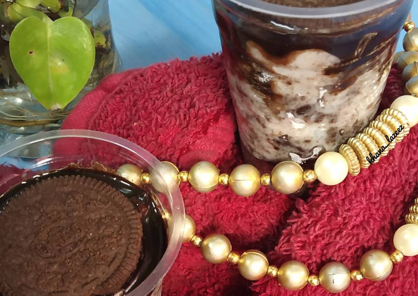 Oreo pudding dessert box
