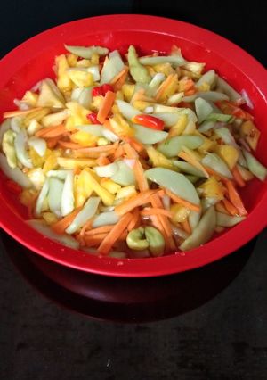 Foto resep Acar Mentah Komplit