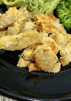A picture of Mustard Chicken.
