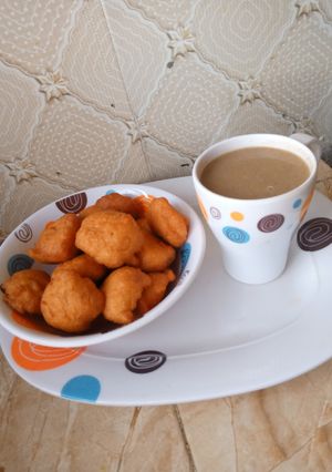 A picture of Bean cake (kosai).