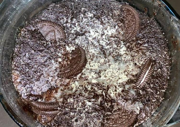 Resep Oreo lava cake (microwave)👩🏾‍🍳 Anti Gagal