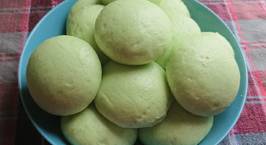 Hình ảnh món Bánh bao sữa dừa lá dứa