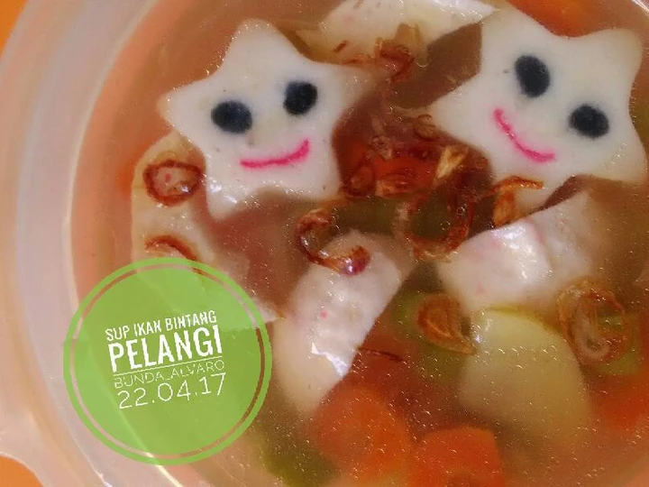 Langkah Gampang Menyiapkan Resep Sup Ikan Bintang Pelangi yang Enak Banget Anti Ribet, Uenak Banget