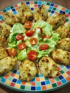 Una foto de Bocaditos de bacalao y patata (al horno)