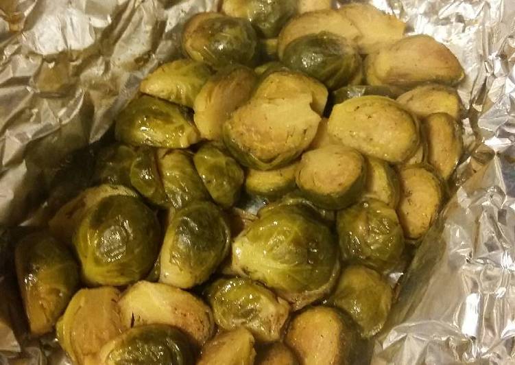 Recipe of Any Night Of The Week Foil Pouch Brussel Sprouts