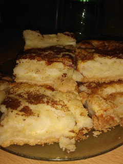Una foto de Torta de manzanas y canela