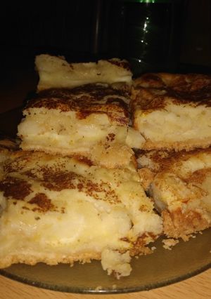 Una foto de Torta de manzanas y canela
