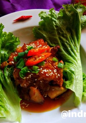 Foto resep Ayam Jahe Karamel Vietnam (Ga Kho Gung)