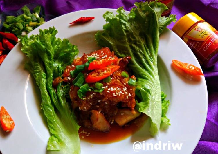 Resep Ayam Jahe Karamel Vietnam (Ga Kho Gung) yang Enak