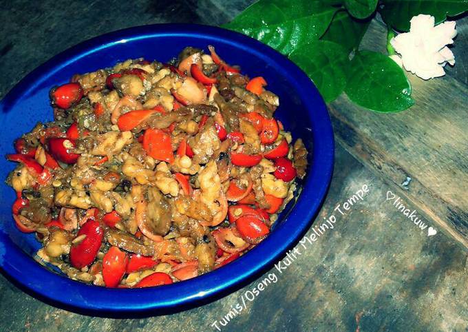 Resep Tumis Oseng Kulit Melinjo Tempe oleh LinaKuw Cookpad Resep Tumis Oseng Kulit Melinjo Tempe oleh LinaKuw Cookpad