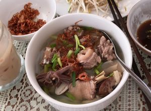 Hình của món Bánh Canh Gà.