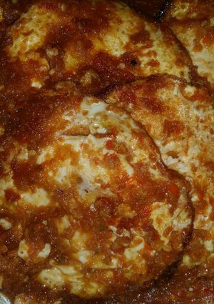 Foto resep Sambel telur ceplok