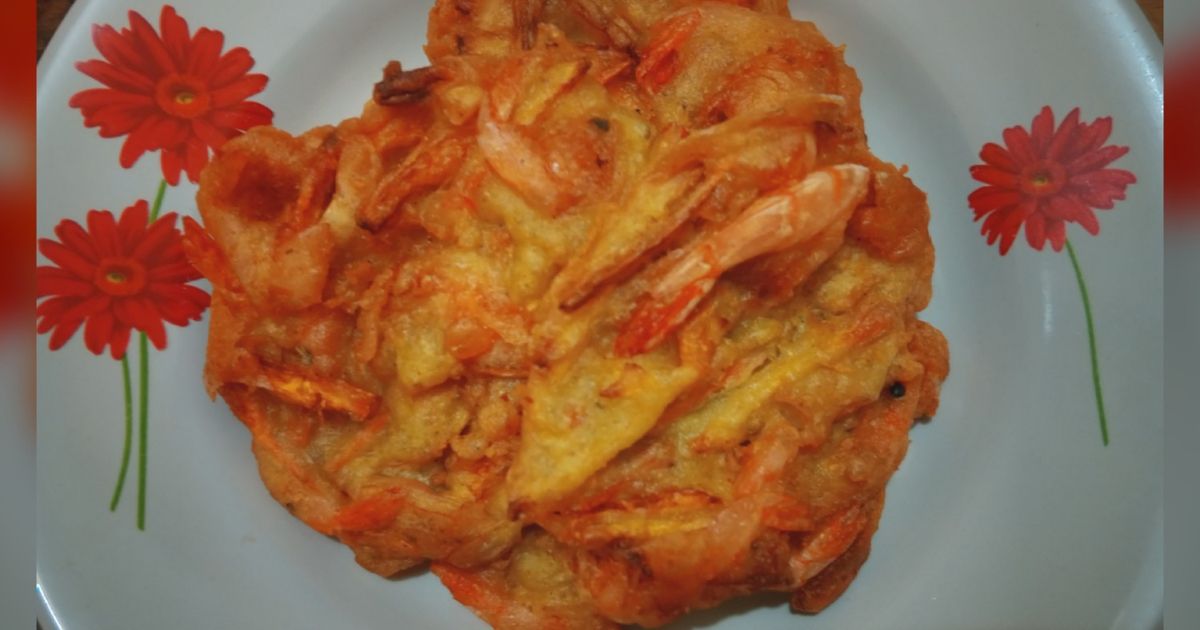 Bakwan Udang Wortel