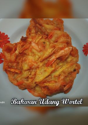 Foto resep Bakwan Udang Wortel