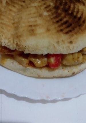 صورة لوصفة برغر مطلوع
