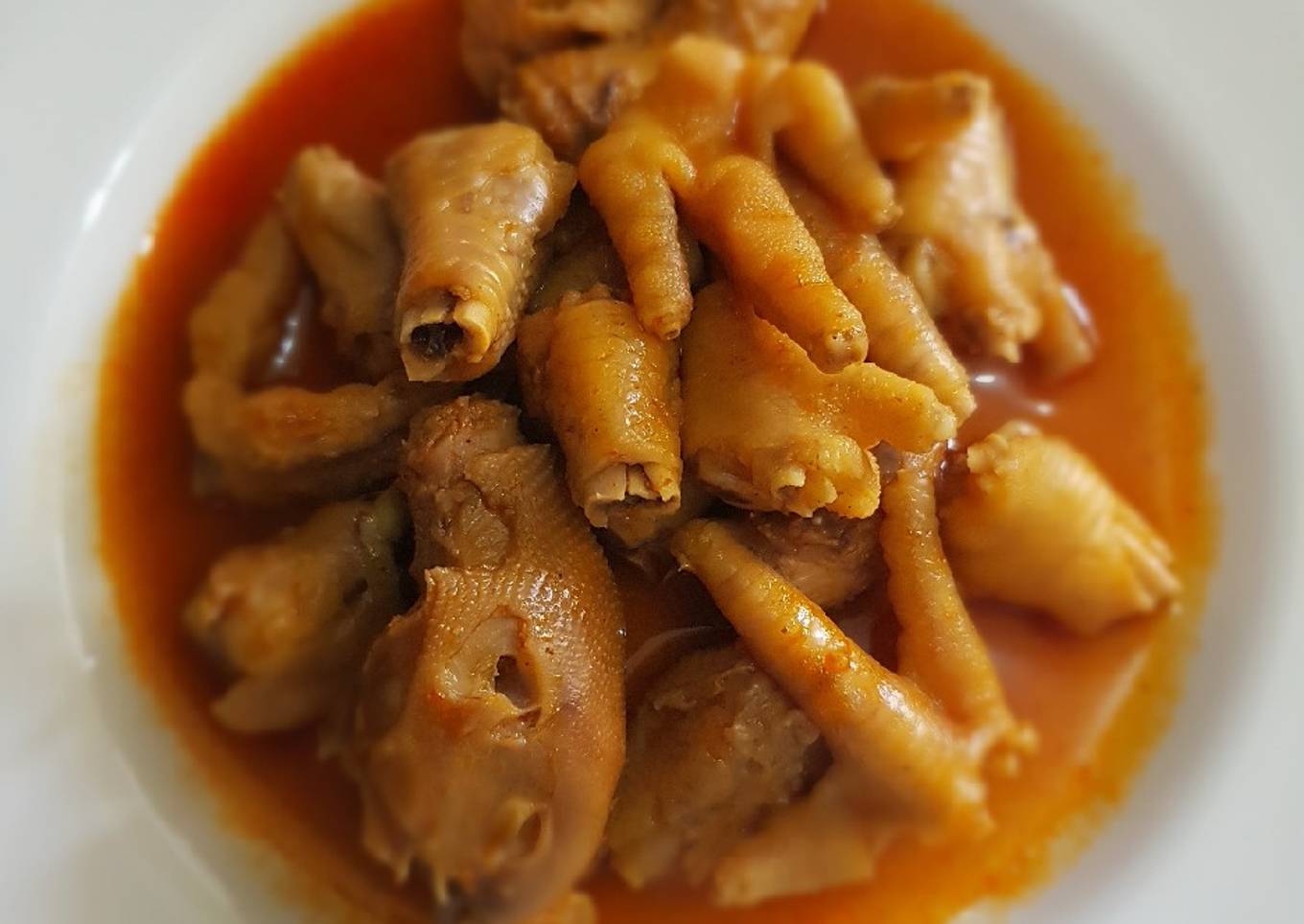 Rica-rica Ceker + Kepala Ayam