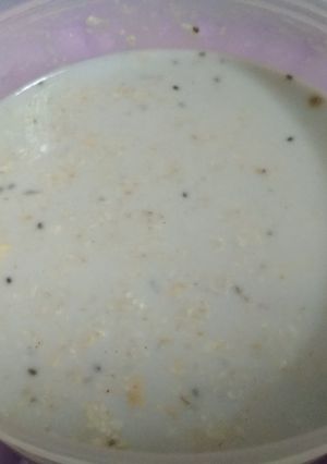Foto resep Menu Diet Day 3 Overnight Oat Blueberry