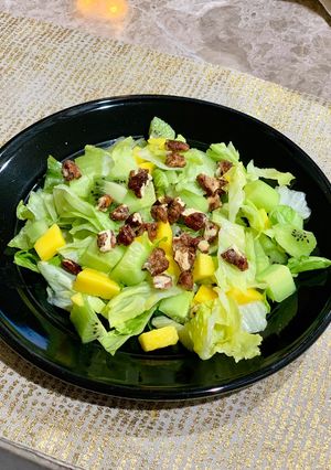 Una foto de Ensalada tropical