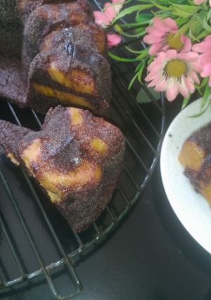 Foto resep *12_Bolu Ketan Hitam Dengan Pisang Nangka