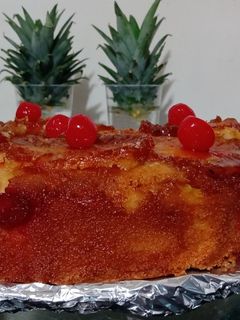 Una foto de Torta de piña