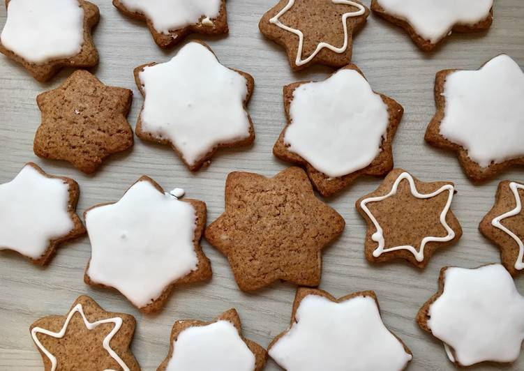 Biscotti alla canella glassati