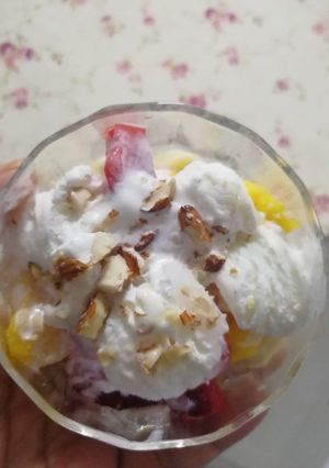 صورة لوصفة شقف فواكة لذيذ 😋🍨🍧