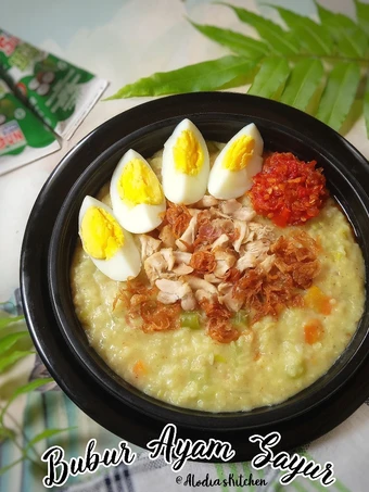 Cara Mudah Membuat Resep Bubur Ayam Sayur yang Sempurna Anti Ribet, Bikin Ngiler