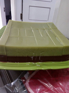 Foto resep Agar agar pandan coklat#BikinRamadhanBerkesan