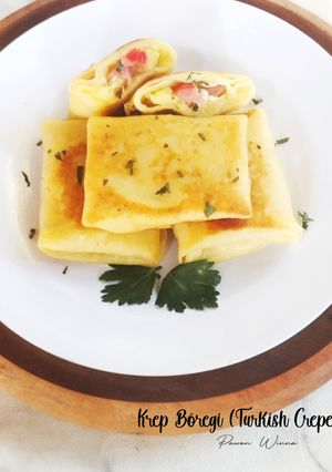 Foto resep 789. Krep Böregi (Turkish Crepes)